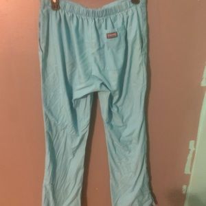 Cherokee Scrub Pants. Size extra small. Light blue.